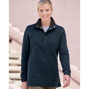 Women’s Quilted Snap Pullover