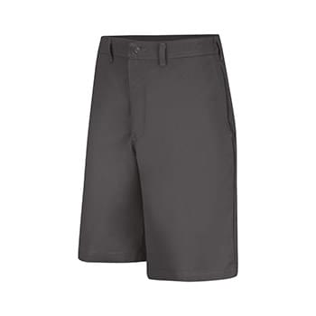 Plain Front Side Elastic Shorts