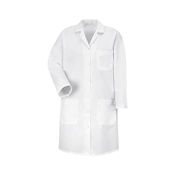 Women's Gripper Front Lab Coat