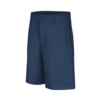 Cotton Casual Plain Front Shorts