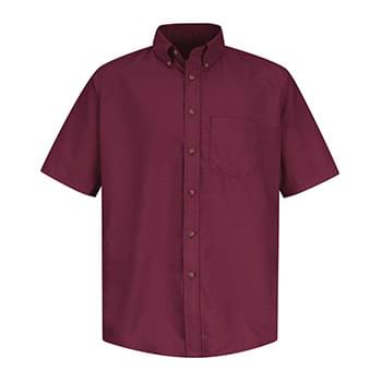 Poplin Short Sleeve Dress Shirt - Long Sizes