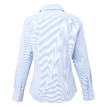 Women's Microcheck Gingham Cotton Shirt